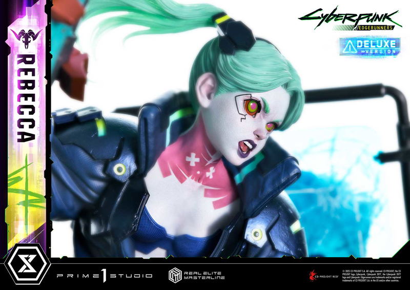 Real Elite Masterline Cyberpunk Edgerunners 1/4 Scale Statue: Rebecca DX Edition image 41