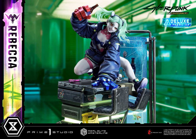Real Elite Masterline Cyberpunk Edgerunners 1/4 Scale Statue: Rebecca DX Edition image 42