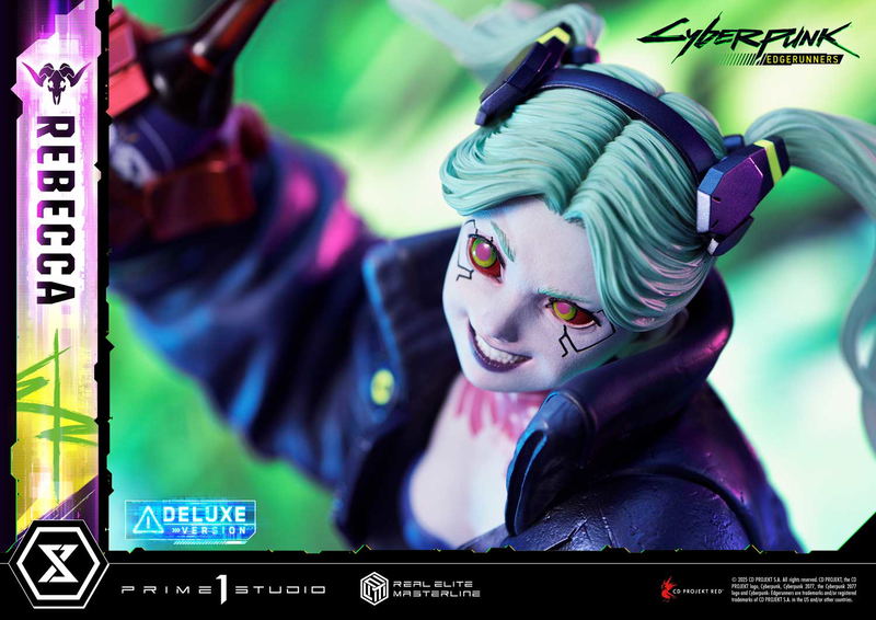 Real Elite Masterline Cyberpunk Edgerunners 1/4 Scale Statue: Rebecca DX Edition image 44
