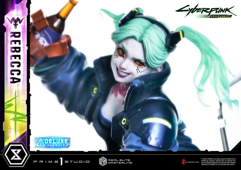 Real Elite Masterline Cyberpunk Edgerunners 1/4 Scale Statue: Rebecca DX Edition image 45
