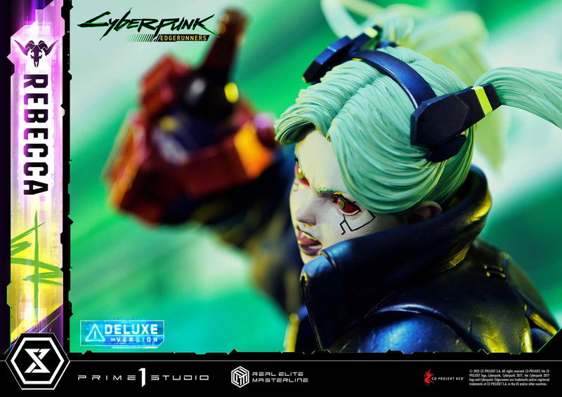 Real Elite Masterline Cyberpunk Edgerunners 1/4 Scale Statue: Rebecca DX Edition image 47