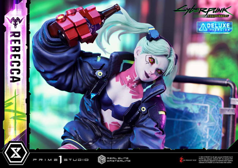 Real Elite Masterline Cyberpunk Edgerunners 1/4 Scale Statue: Rebecca DX Edition image 51
