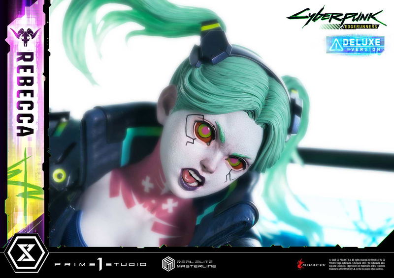 Real Elite Masterline Cyberpunk Edgerunners 1/4 Scale Statue: Rebecca DX Edition image 52