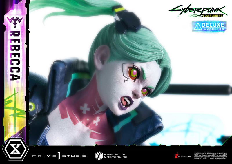 Real Elite Masterline Cyberpunk Edgerunners 1/4 Scale Statue: Rebecca DX Edition image 53