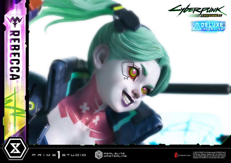 Real Elite Masterline Cyberpunk Edgerunners 1/4 Scale Statue: Rebecca DX Edition image 56