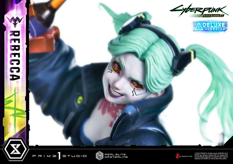 Real Elite Masterline Cyberpunk Edgerunners 1/4 Scale Statue: Rebecca DX Edition image 57