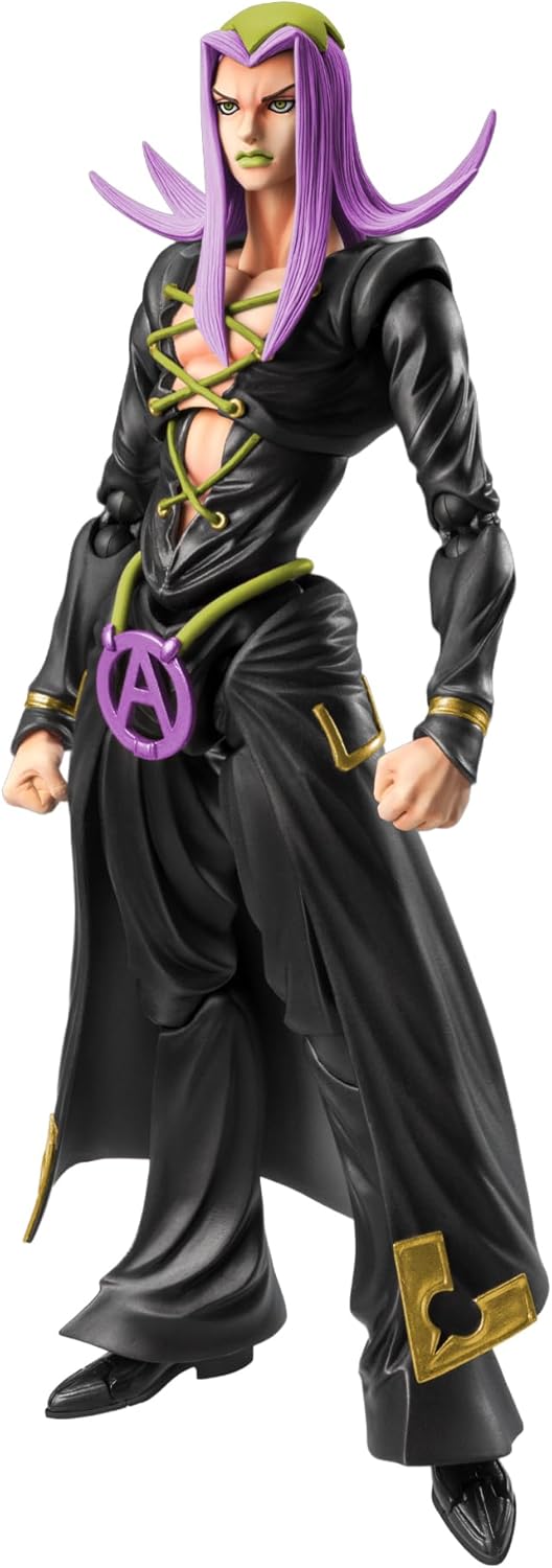 Super Action Statue JoJo's Bizarre Adventure Part V: Leone Abbacchio Ver. Black image 1