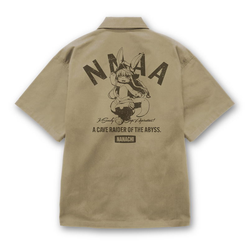 Made In Abyss: The Golden City Of The Scorching Sun - Nanachi Work Shirt (Sand Khaki | Size M) image 1
