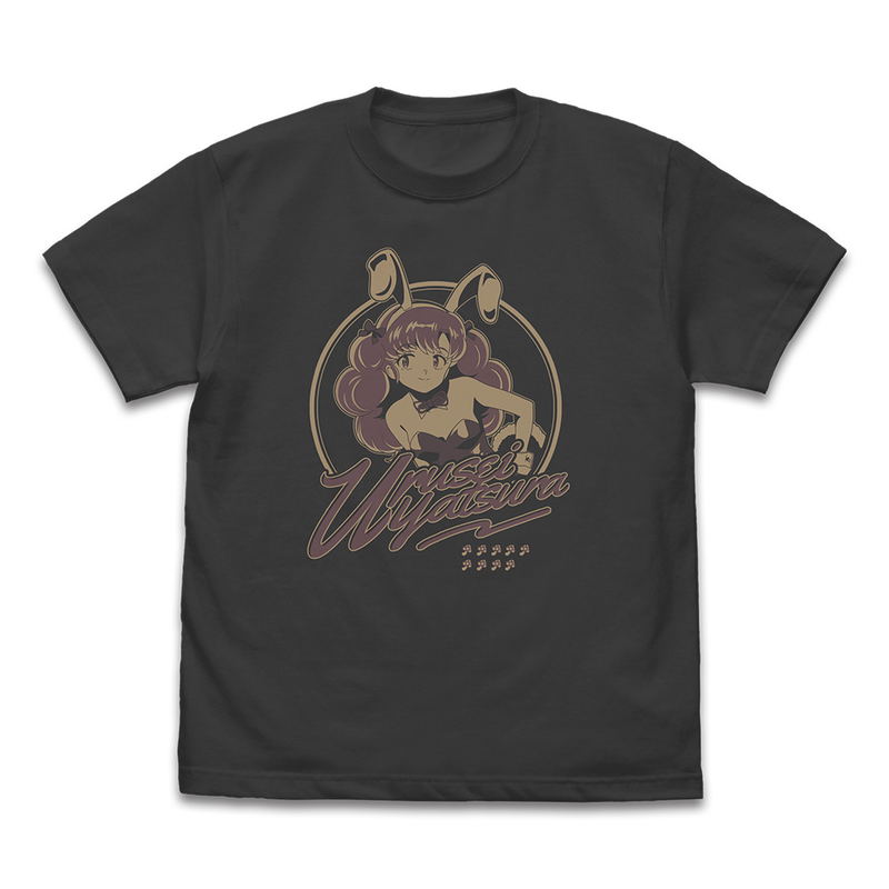 TV Anime Urusei Yatsura - Bunny Girl Ran T-shirt (Sumi | Size M) image 1