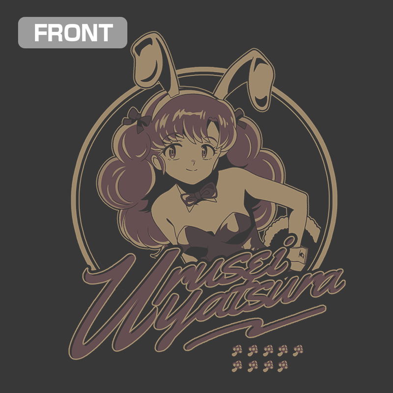 TV Anime Urusei Yatsura - Bunny Girl Ran T-shirt (Sumi | Size M) image 2