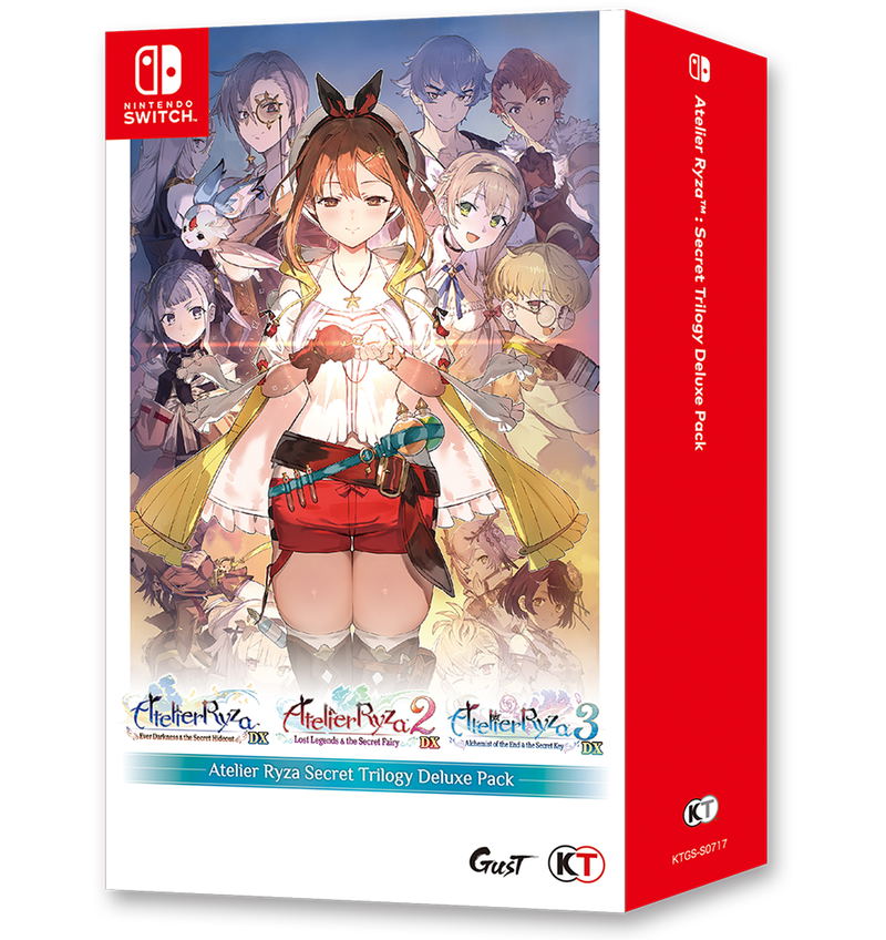 Atelier Ryza Secret Trilogy DX (Multi-Language) (Cover English