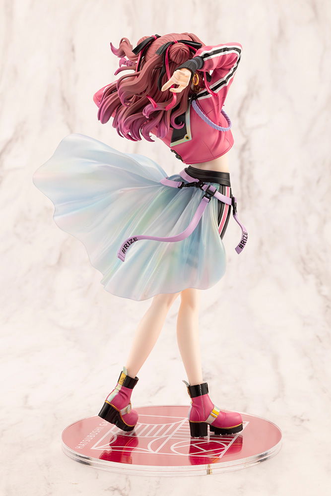 Gakuen Idolmaster 1/7 Scale Pre-Painted Figure: Hanami Saki -Fighting My Way- image 11