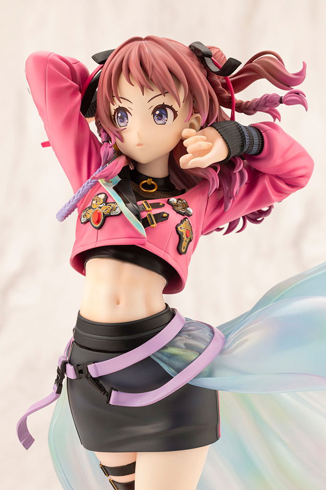 Gakuen Idolmaster 1/7 Scale Pre-Painted Figure: Hanami Saki -Fighting My Way- image 14