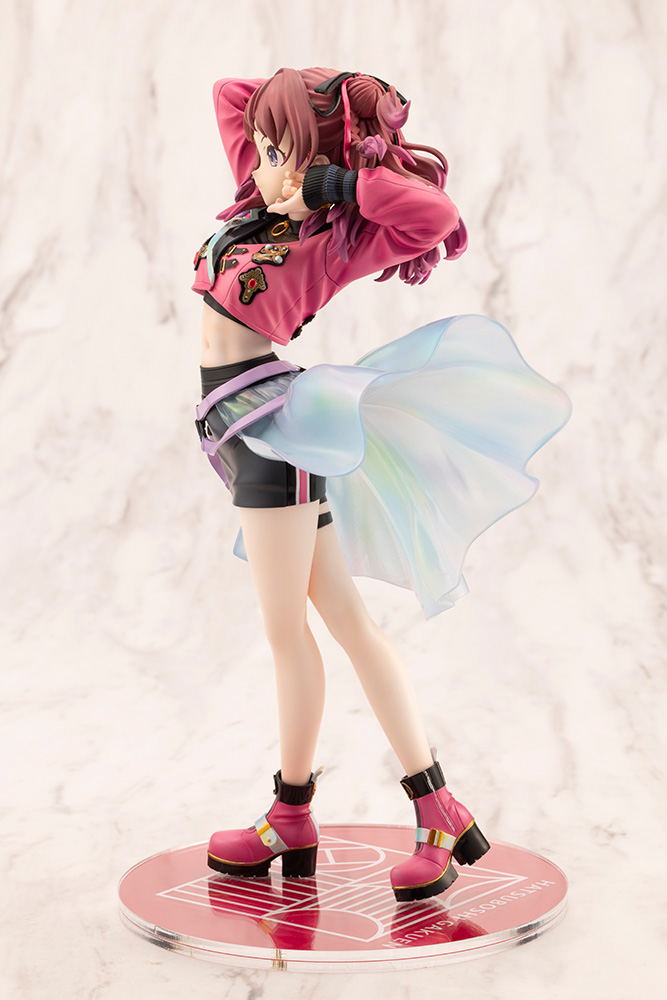 Gakuen Idolmaster 1/7 Scale Pre-Painted Figure: Hanami Saki -Fighting My Way- image 10