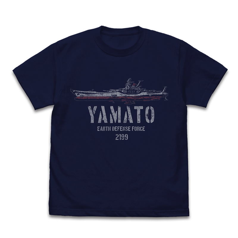 Space Battleship Yamato T-shirt (Navy | Size XL) image 1