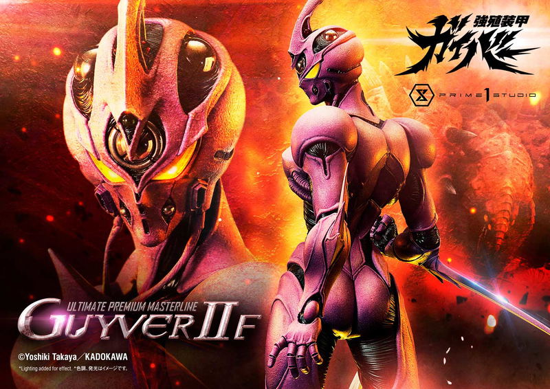 Ultimate Premium Masterline Bio-Booster Armor Guyver 1/4 Scale Statue: Guyver II F (Female) image 57