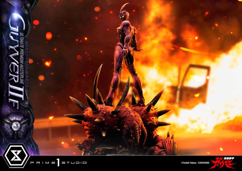 Ultimate Premium Masterline Bio-Booster Armor Guyver 1/4 Scale Statue: Guyver II F (Female) image 27