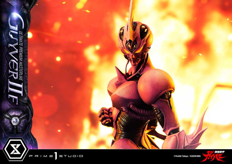 Ultimate Premium Masterline Bio-Booster Armor Guyver 1/4 Scale Statue: Guyver II F (Female) image 34
