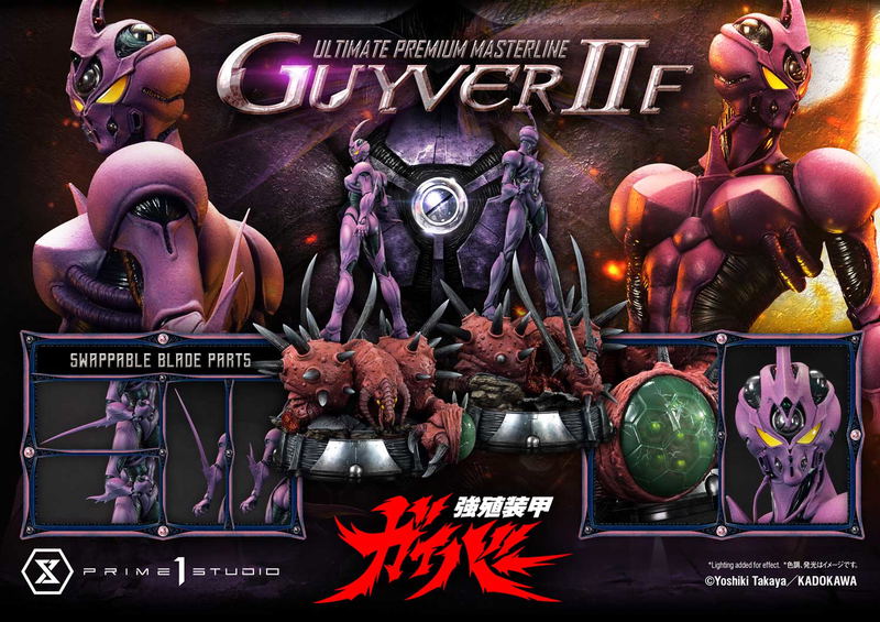 Ultimate Premium Masterline Bio-Booster Armor Guyver 1/4 Scale Statue: Guyver II F (Female) image 56