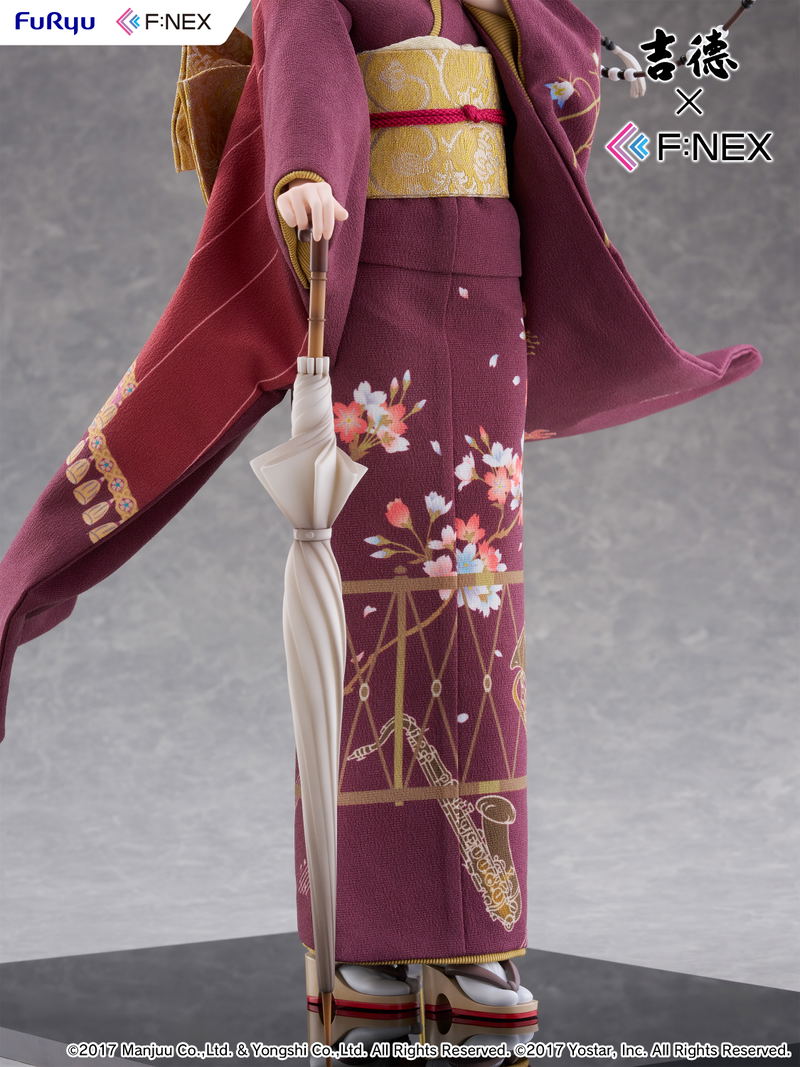 Azur Lane 1/4 Scale Pre-Painted Figure: Mikasa Blue Flower Komachi Ver. -Japanese Doll- image 10