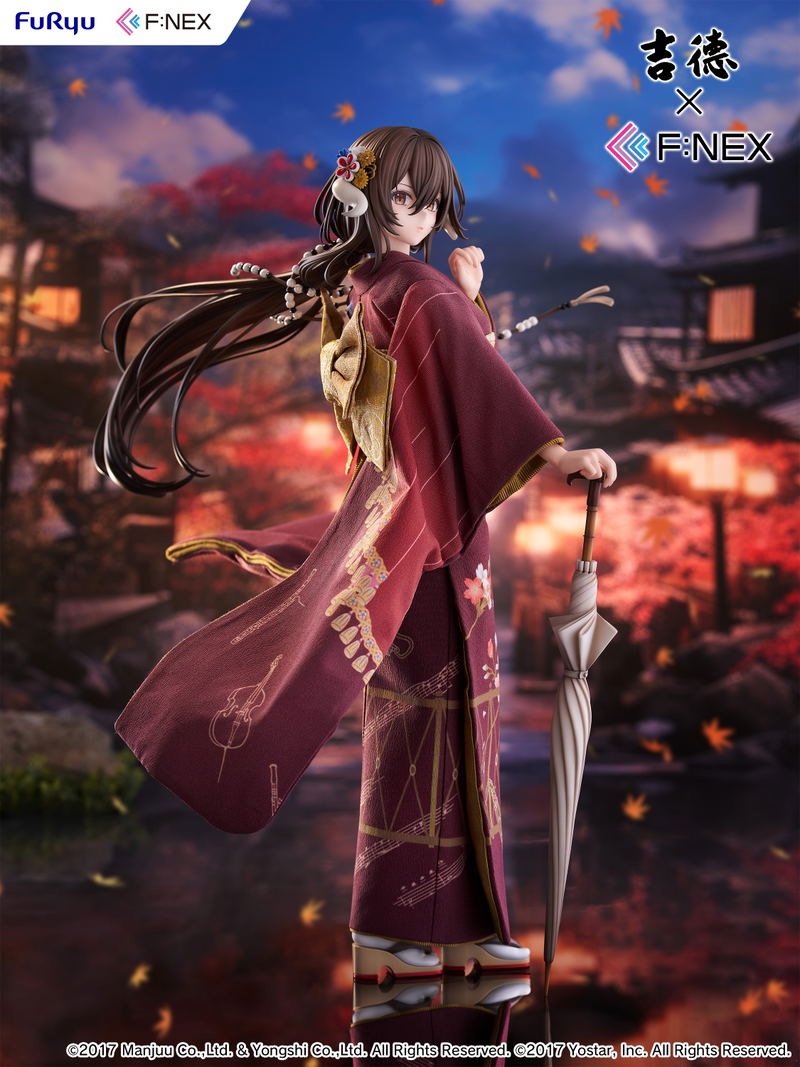 Azur Lane 1/4 Scale Pre-Painted Figure: Mikasa Blue Flower Komachi Ver. -Japanese Doll- image 11