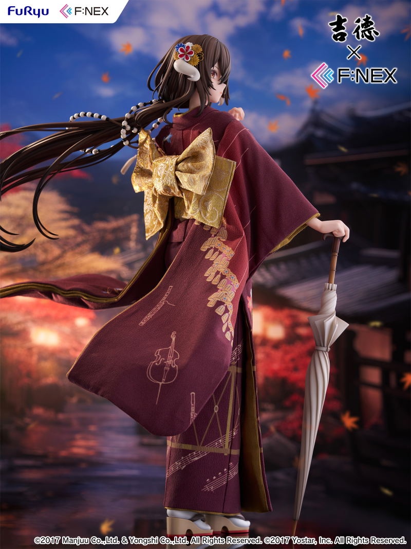 Azur Lane 1/4 Scale Pre-Painted Figure: Mikasa Blue Flower Komachi Ver. -Japanese Doll- image 12