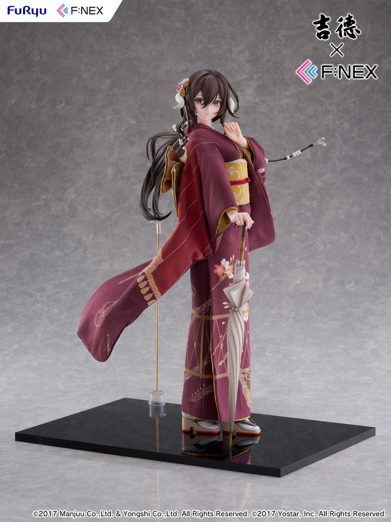 Azur Lane 1/4 Scale Pre-Painted Figure: Mikasa Blue Flower Komachi Ver. -Japanese Doll- image 3
