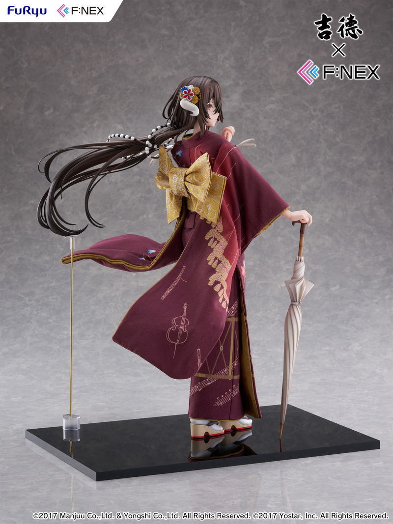 Azur Lane 1/4 Scale Pre-Painted Figure: Mikasa Blue Flower Komachi Ver. -Japanese Doll- image 5