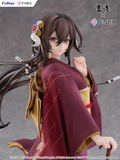 Azur Lane 1/4 Scale Pre-Painted Figure: Mikasa Blue Flower Komachi Ver. -Japanese Doll- thumbnail 6