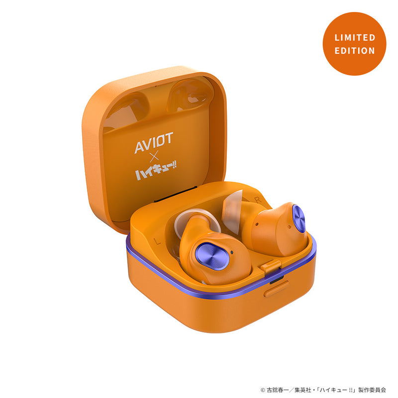 Aviot x Haikyu!! Wireless Earphones (Karasuno High School) for