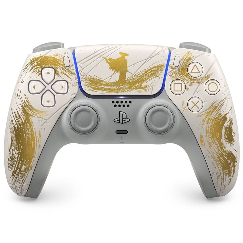 PlayStation 5 Slim [Ghost of Yotei Gold Limited Edition Bundle] (1TB) image 3