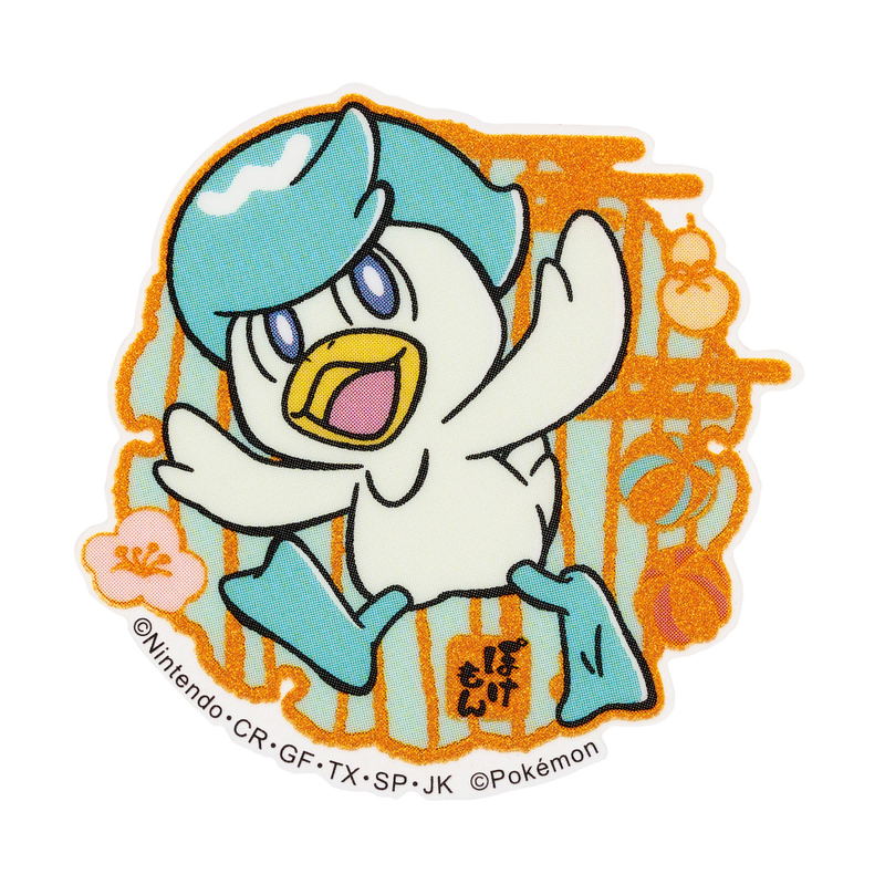 Pokemon Mobile Sticker Quaxly MS-PM09 image 1