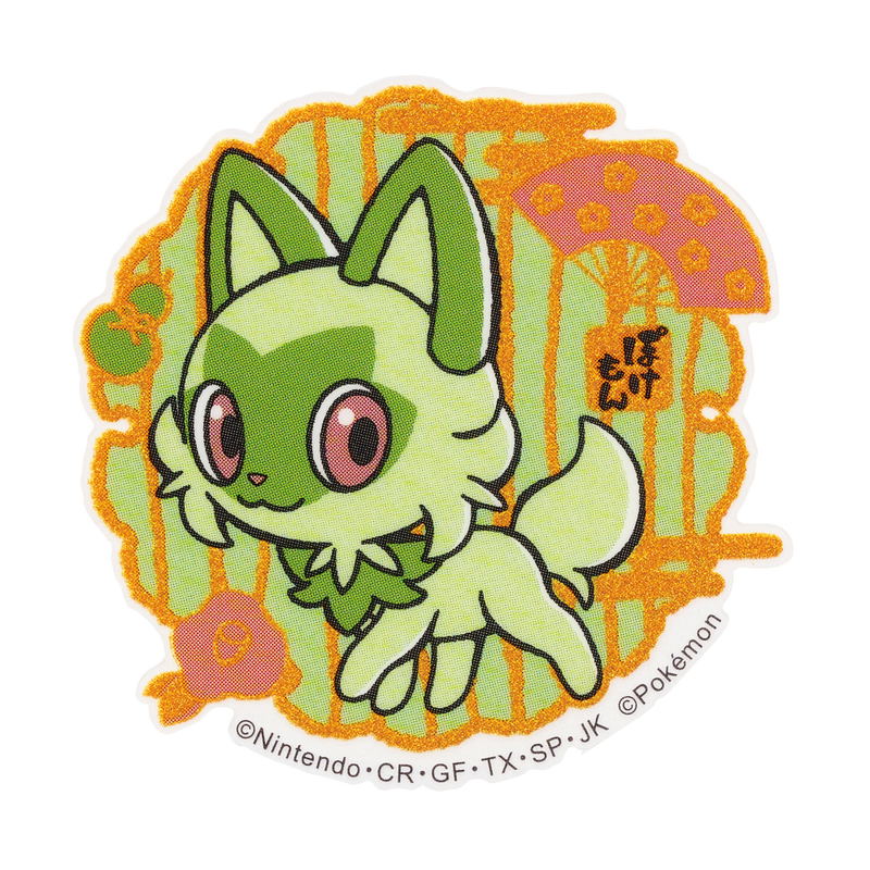 Pokemon Mobile Sticker Sprigatito MS-PM07 image 1
