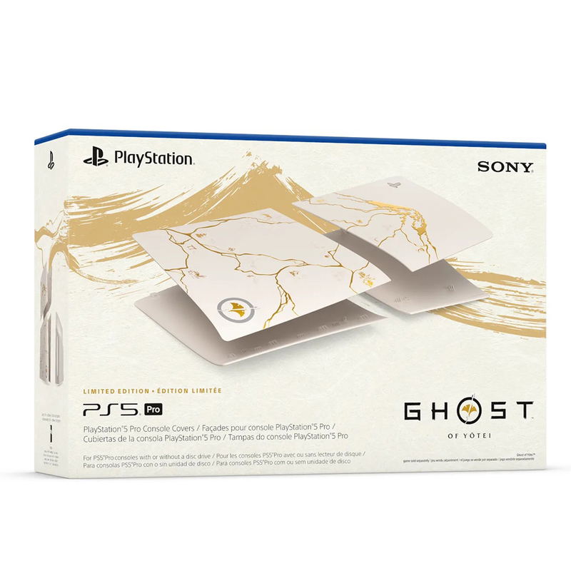 PS5 Pro Console Cover [Ghost of Yotei Gold Limited Edition Bundle] image 1