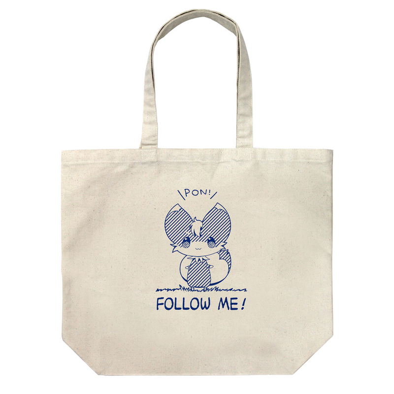 TV Anime Summer Pockets - Inari Large Tote Bag (Natural) image 1