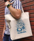 Evangelion - Rei Ayanami Large Tote Bag Long Hair Ver. (Natural) thumbnail 2