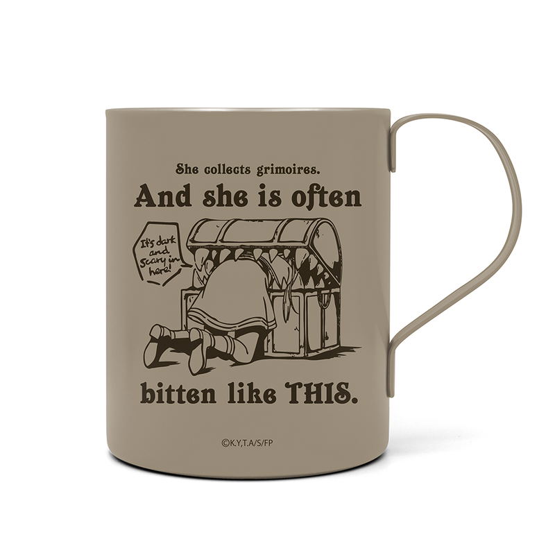 Frieren: Beyond Journey's End - Frieren Being Eaten By A Mimic Double-layered Stainless Steel Mug (Painted) image 1