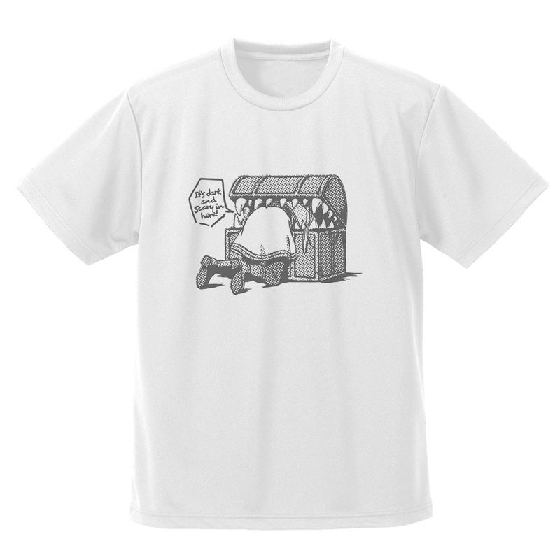 Frieren: Beyond Journey's End - Mimic And Frieren In A Pinch Dry T-shirt (White | Size M) image 1