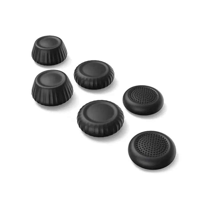Multi-Mode Joystick Cap and Thumb Grip with Lever Guard Set for Nintendo Switch 2 (Black) image 1