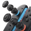 Multi-Mode Joystick Cap and Thumb Grip with Lever Guard Set for Nintendo Switch 2 (Black) thumbnail 2