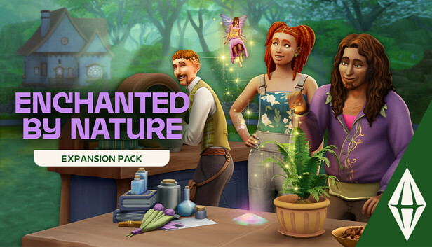 The Sims 4: Enchanted By Nature Expansion Pack (DLC) <span class="ext" style="background-color: #B0000F; color: #FFFFFF;">DLC</span> <span class="ext" style="background-color: #F96529; color: #FFFFFF;">Electronic Arts</span> <span class="ext ext_digital">digital</span> image 1