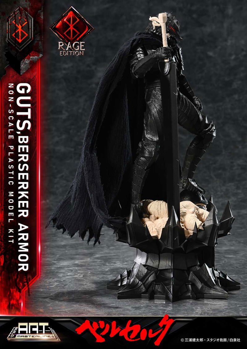 Build Art Masterline Berserk Plastic Model Kit: Guts Berserker Armor Rage image 9