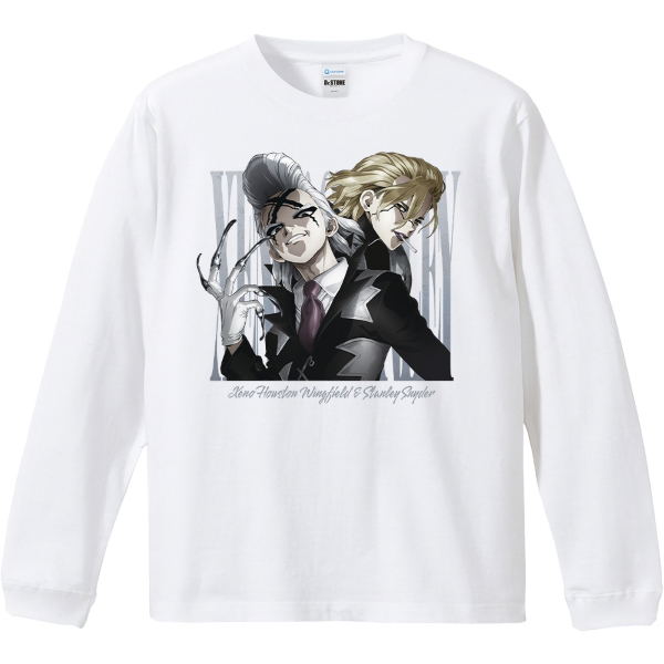Dr. Stone Ribbed Long Sleeve T-shirt Xeno & Stanley (Size L)