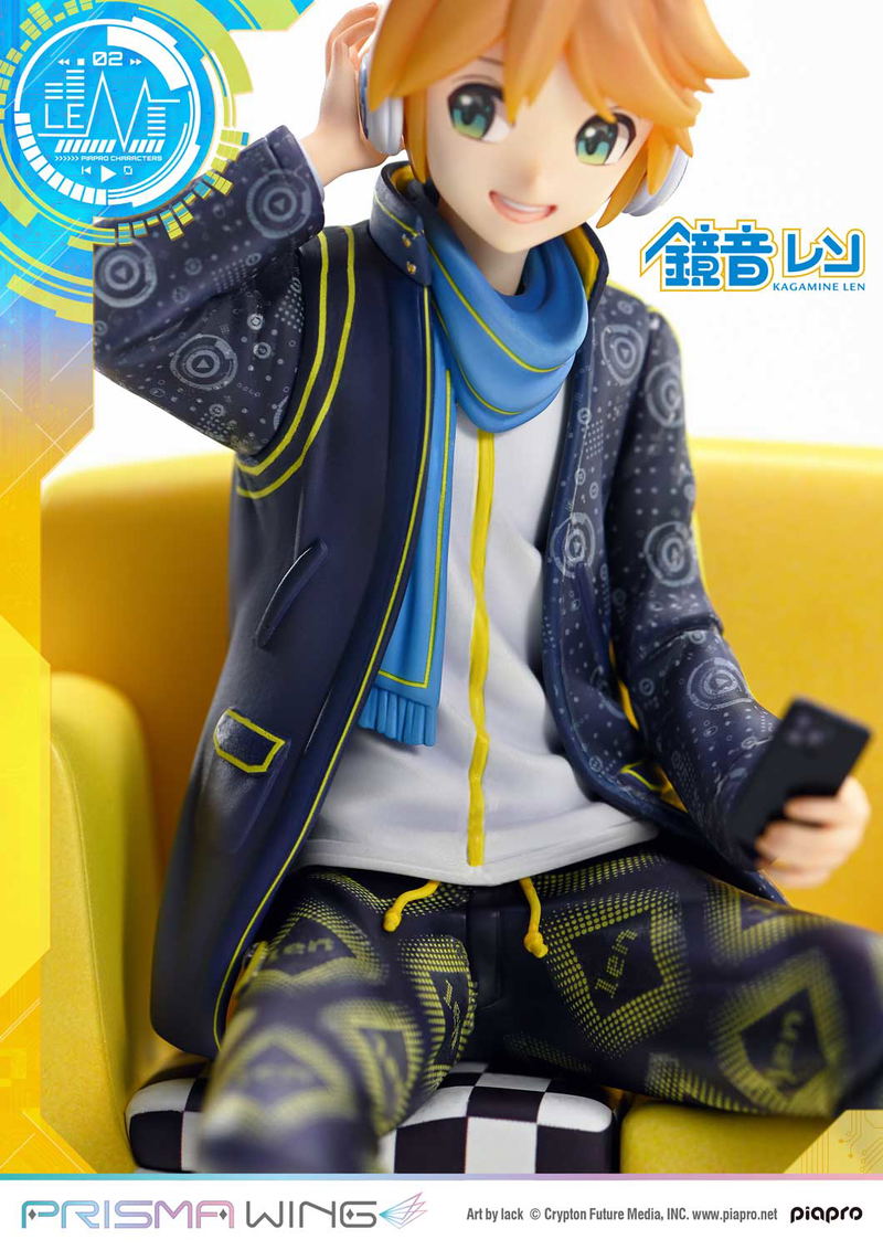 Prisma Wing Piapro Characters 1/7 Scale Pre-Painted Figure: Kagamine Len Art by Lack image 14