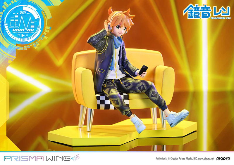 Prisma Wing Piapro Characters 1/7 Scale Pre-Painted Figure: Kagamine Len Art by Lack image 16