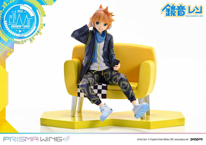 Prisma Wing Piapro Characters 1/7 Scale Pre-Painted Figure: Kagamine Len Art by Lack image 21
