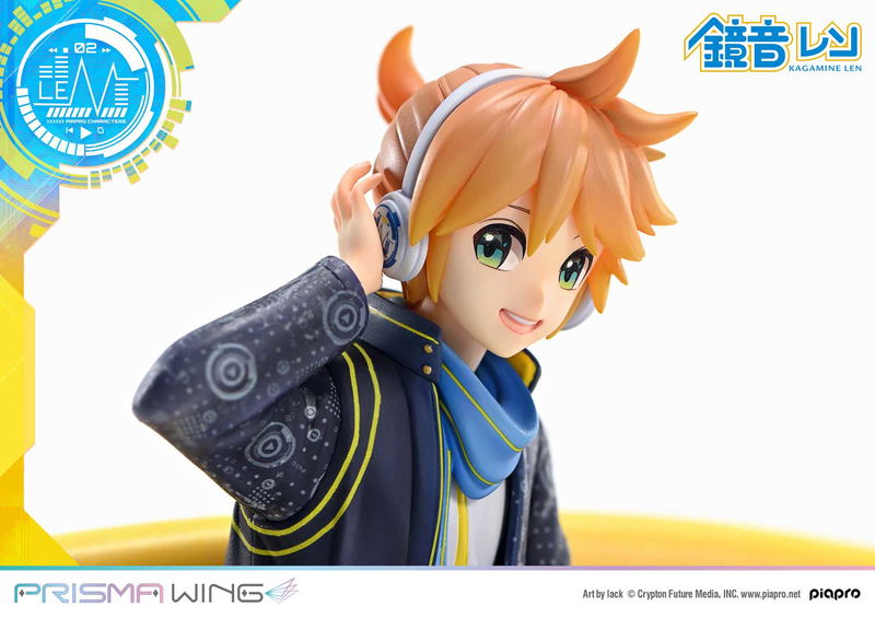 Prisma Wing Piapro Characters 1/7 Scale Pre-Painted Figure: Kagamine Len Art by Lack image 24