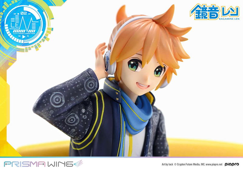 Prisma Wing Piapro Characters 1/7 Scale Pre-Painted Figure: Kagamine Len Art by Lack image 25