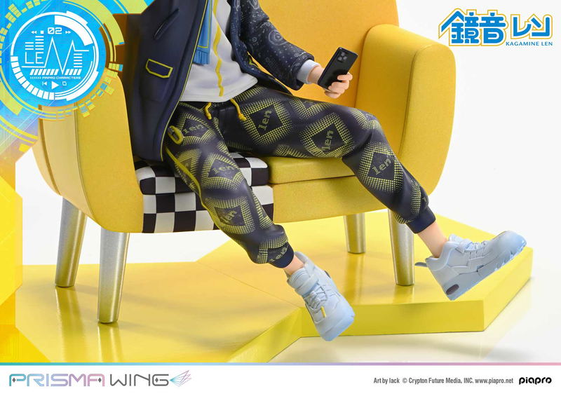 Prisma Wing Piapro Characters 1/7 Scale Pre-Painted Figure: Kagamine Len Art by Lack image 27