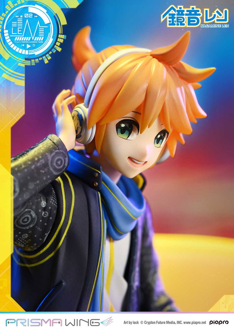 Prisma Wing Piapro Characters 1/7 Scale Pre-Painted Figure: Kagamine Len Art by Lack image 6